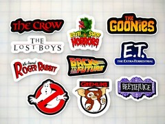 Classic Movie Sticker Lot (10 Stickers) SET 1 sci-fi horror adventure alien pop