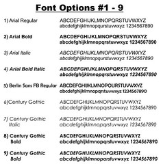 1 to 5 INCH Custom REFLECTIVE Vinyl Decals Text Lettering Numbers Stickers Sign