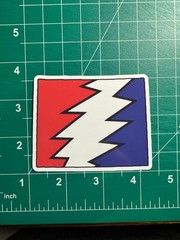 Wyoming Stealie – Grateful Dead – Laminated Vinyl Sticker 2.5″x3″