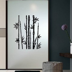 Vinyl Decal Bamboo Trees Floral Design Any Room Wall Sticker Mural Decor 1955