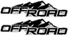 2004-2012 4×4 Decals Stickers for Chevy Colorado Xtreme GMC Canyon 4WD Bedside