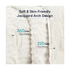 Cottonblue Weighted Blanket for Adults Queen Size 15 lbs, Soft … USA FAST SHIP