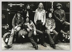 THE ALLMAN BROTHERS BAND *NEW* Glossy Rectangle Sticker Measures 5.25″ x 3.72″