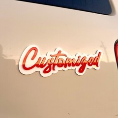 Custom Car Name Emblem Badge – Customized Text Names