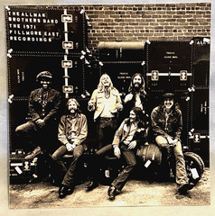 THE ALLMAN BROTHERS BAND *NEW* Glossy Rectangle Sticker Measures 5.23″ x 5.25″