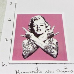 NEW‼ Marilyn Monroe Punk Rock Pop Art Vinyl Sticker Decal •FREE S/H w/ Tracking‼