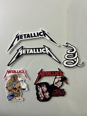 Metallica Sticker Pack – Heavy Metal Stickers , Thrash Metal Stickers