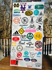 Small Sizes LA Vinyl Decal For Your Car-House Many Szs & Colors Buy 2 Get 1 FREE
