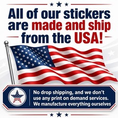 Spirit of 76 Patriotic USA 250th Anniversary Vinyl Decal Sticker 1776 2026