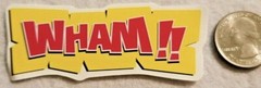 WHAM!! Multicolor Word Awesome Scrapbooking Embellishment Sticker Decal Word Fun