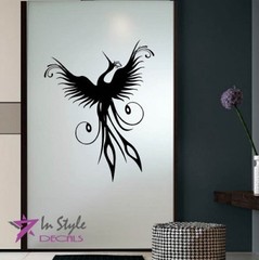 Vinyl Decal Phoenix Bird Hawk Any Room Removable Wall Sticker Mural Decor 1945