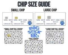 Ameriican Expresss Black AMEXX Credit Card SMART Sticker Skin Wrap