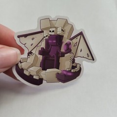 10 stickers! Minecraft Vinyl Stickers – see all pictures!