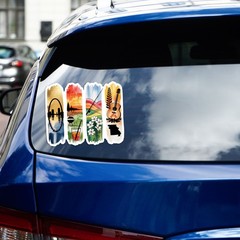 Missouri Brushstrokes – Vinyl Decal Sticker – Car Window Laptop – #1373