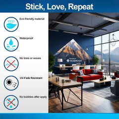 Custom Wall Decal Logo Sticker Print – Personalized Vinyl Label Printed Shape