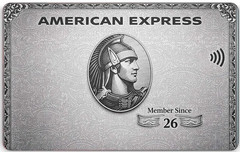 Small Chip Credit Card Skin Amex Platinum Vinyl Decal Sticker
