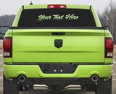 Boat Name Decal 6×36″ / Custom Hull Graphic / Premium Marine Vinyl Lettering GRB
