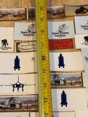 Patriotic Sticker Lot – Charity Organizations – 140 Count – Various Sizes