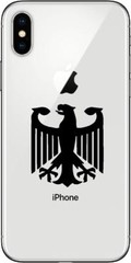 Small German Eagle set of 6 Vinyl Decals Phone German Eagle Stickers Sheet