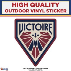 Montreal Victoire Logo, High Quality Vinyl Stickers