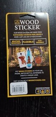 Yes to Adventure ~ Wood Sticker Decal ~ Bottle ~ Laptop ~ Car ~ USA Made Hiking
