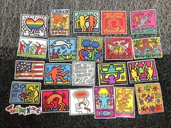 100pcs Waterproof Keith Haring Stickers, Artist STICKERS
