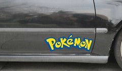 Pokemon Logo – Vinyl Decal – Pokemon Sticker – You Choose Size and Color