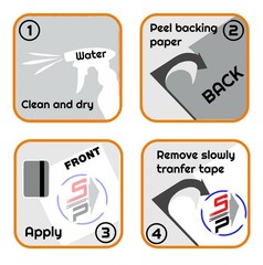 2X NO FEAR USA DECAL STICKER 3M USA MADE TRUCK VEHICLE CAR LOGO WALL WINDOW