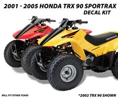 2001-2005 Honda TRX90 SPORTRAX Decal Sticker OEM kit Plastic 90 EX Mark Quad