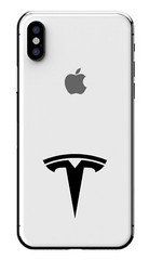 Small Tesla Logo Vinyl Decals Phone Dashboard Mirror Laptop Stickers Set of 8