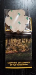 Yes to Adventure ~ Wood Sticker Decal ~ Bottle ~ Laptop ~ Car ~ USA Made Hiking