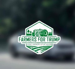FARMERS for TRUMP Nation 2024 Political Patriotic USA MAGA 6” LARGE STICKER