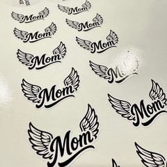 Bulk Custom Laminated Vinyl Stickers – Gloss Printed Multiple Sizes MTO
