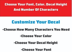 Custom Text Vinyl Lettering Halloween Style Fonts Transfer Sticker Vinyl Decals