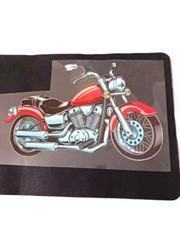 Motorcycle Easy Iron on Sublimation Stickers Biker T-shirts Hoodies Hat (3 Pack)