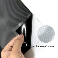 Carbon Fiber Vinyl Wrap for Cars – 6D High Gloss – Roll Bubble – Bubble