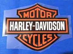 Motorcycle Easy Iron on Sublimation Stickers Biker T-shirts Hoodies Hat (3 Pack)
