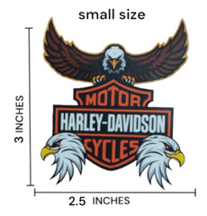 Motorcycle Easy Iron on Sublimation Stickers Biker T-shirts Hoodies Hat (3 Pack)