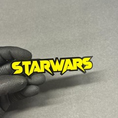 Custom Laser-Multicolor Personalized Name! Cut 3D Acrylic Emblem Badge for Cars