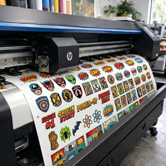 Custom Printed Vinyl Stickers Die Cut Logo Waterproof UV Resistant 2″–20″ Sizes