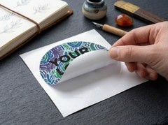 Custom Vinyl Stickers Logo Labels Waterproof Die Cut Any Size Shape Decals USA