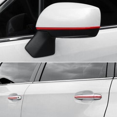 3/5M Car Moulding Trim Strip Self-adhesive PVC Body Door Bumper Anti-scratch DIY
