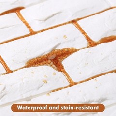 Printable 3D Faux Brick Panels – Waterproof Peel & Stick Decor for Any Room
