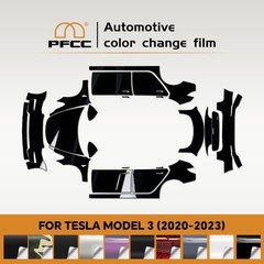 Tesla Model Y 20-23 PreCut Paint Protection Film Multi-Color Wrap Color Change