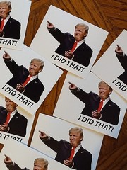 Donald Trump “I DID THAT!” Stickers – 10pc – Decals Car Gas Pump Station 2.5”x2”