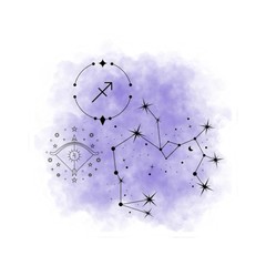 Zodiac Stickers | Perfect for Laptop Water Bottle Phone Case Notebook | 12 Pack