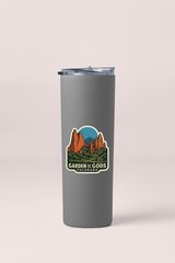 Garden of the Gods Colorado Sticker Decal Vinyl Die-Cut Symbolic Landmark Design
