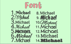 CUSTOM TEXT Vinyl Decal Tumbler Sticker Personalized Cup Name 5″ length