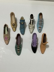 Vintage Decor Small Shoes Good For Vanities Or Decorate Lot If 8