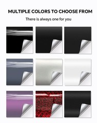 Tesla Model Y 20-23 PreCut Paint Protection Film Multi-Color Wrap Color Change